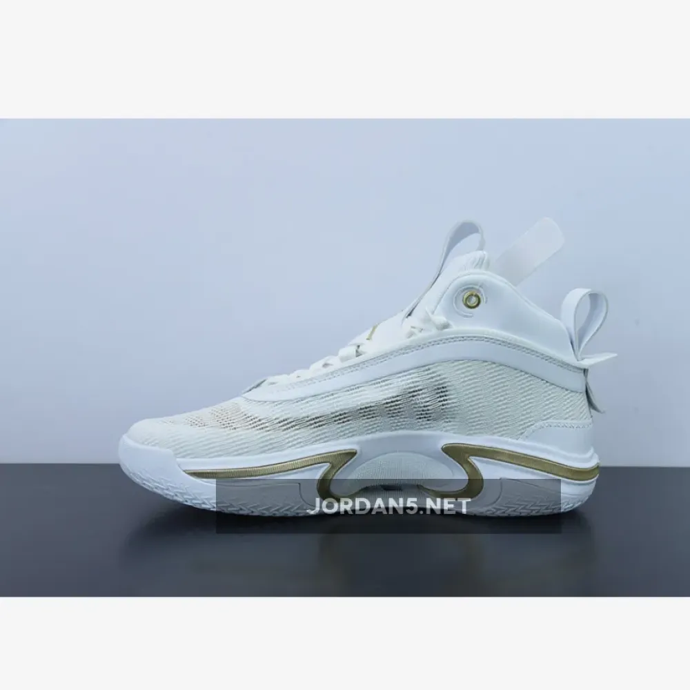 Air Jordan 36 ‘Glory’ White Gold  DJ4482-100