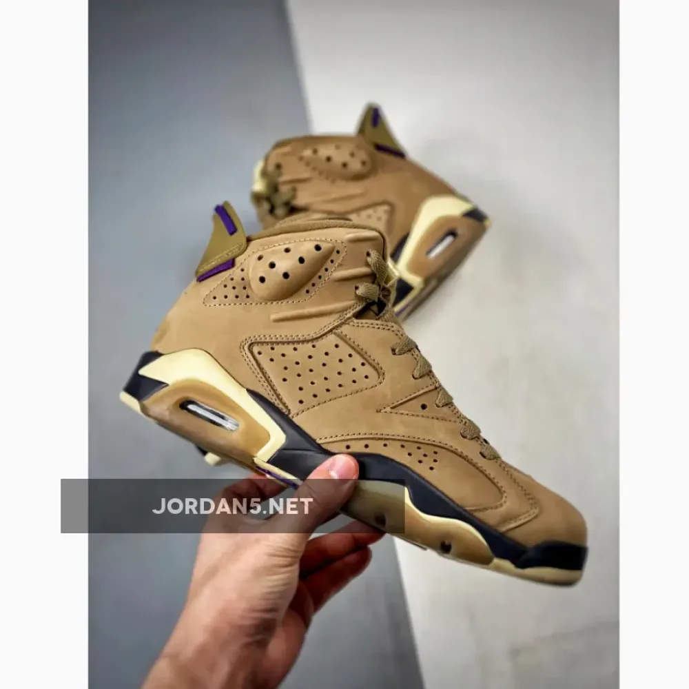 Air Jordan 6 Gore-Tex “Brown Kelp”  FD1643-300