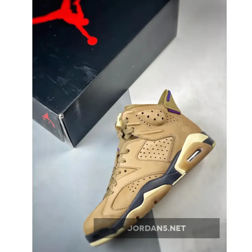 Air Jordan 6 Gore-Tex “Brown Kelp”  FD1643-300