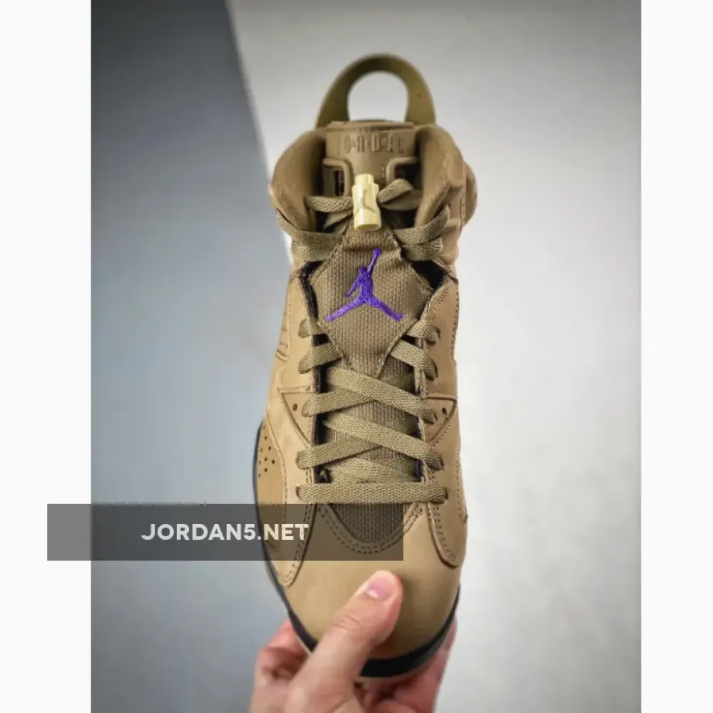 Air Jordan 6 Gore-Tex “Brown Kelp”  FD1643-300
