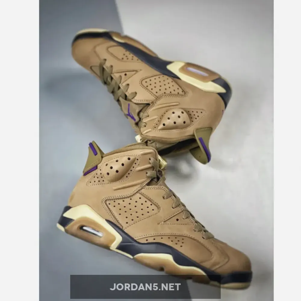 Air Jordan 6 Gore-Tex “Brown Kelp”  FD1643-300