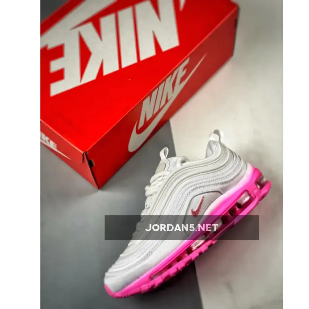 Nike Air Max 97 White/Pink Shell-Pink Foam  FJ4549-100