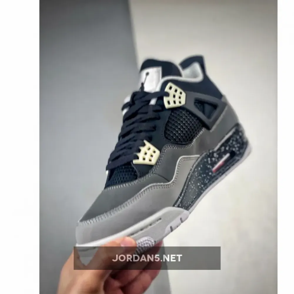 Air Jordan 4 Retro ‘Fear’ Black/White-Cool Grey  626969-030