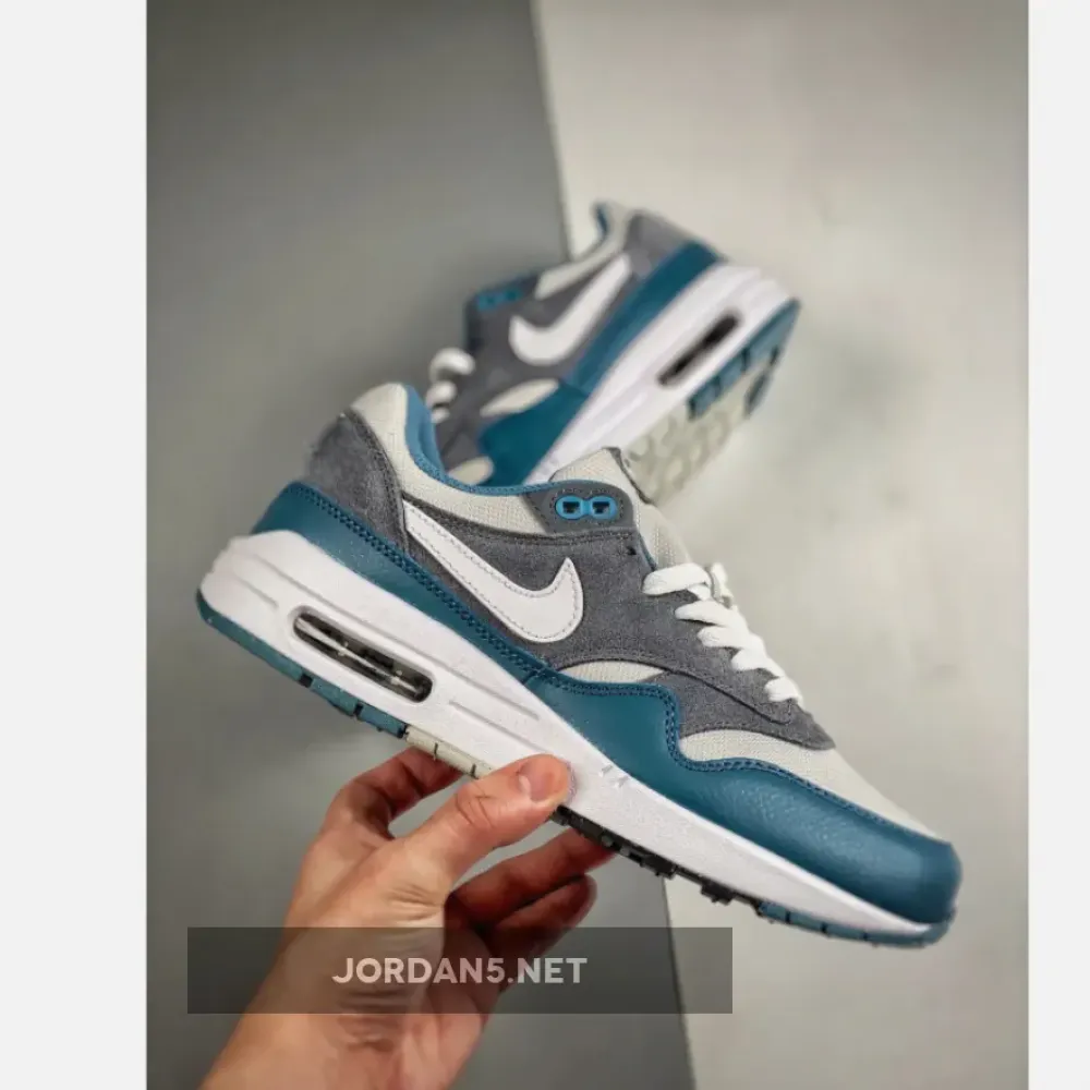 Nike Air Max 1 SC White/Cool Grey-Noise Aqua  FB9660-001