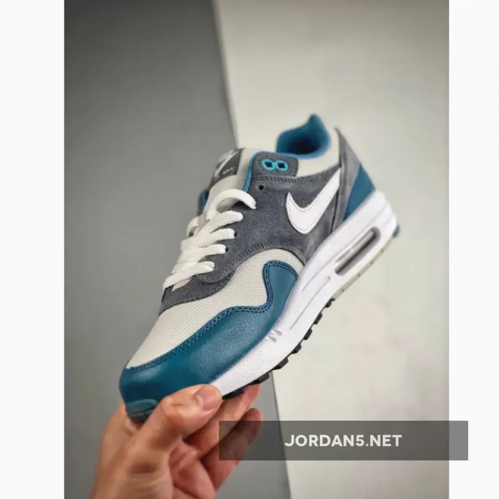 Nike Air Max 1 SC White/Cool Grey-Noise Aqua  FB9660-001