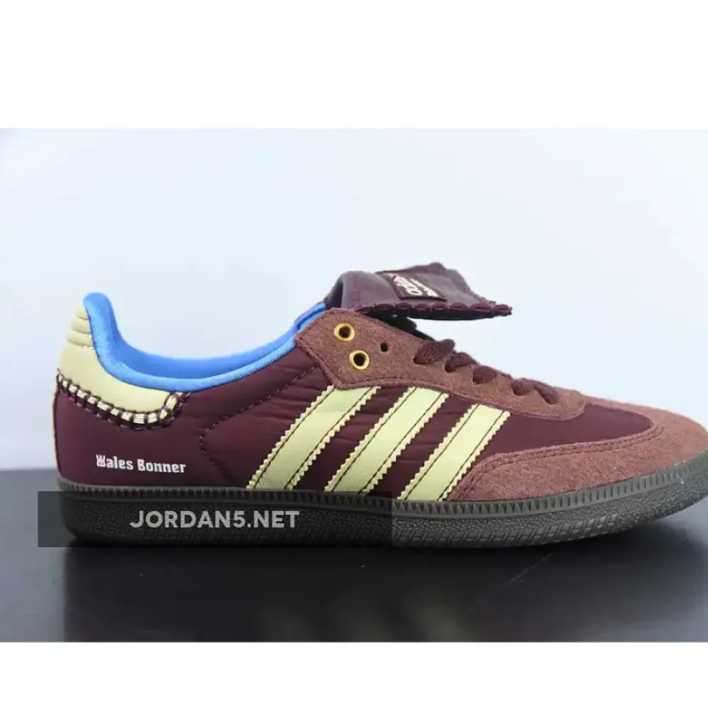 Wales Bonner x adidas Samba Fox Brown/Sandy Beige-Blue IE0579