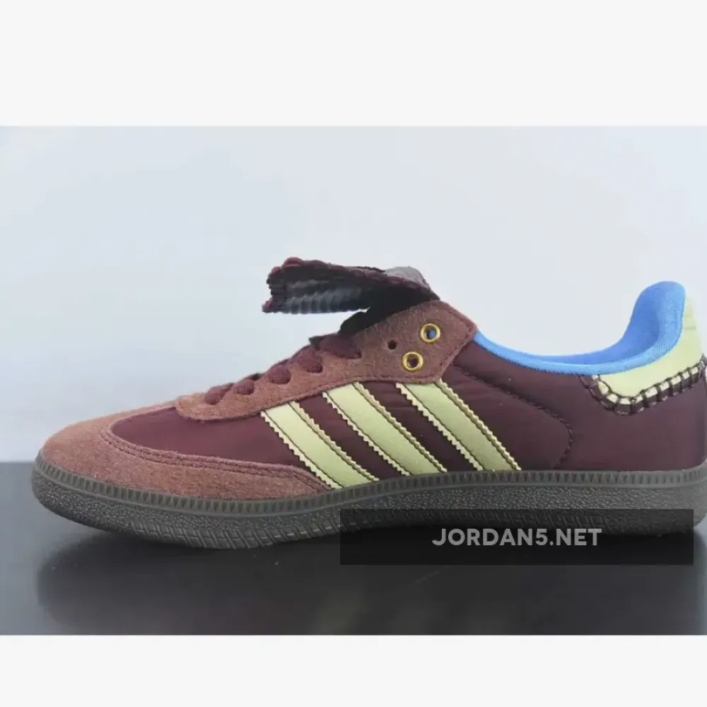Wales Bonner x adidas Samba Fox Brown/Sandy Beige-Blue IE0579
