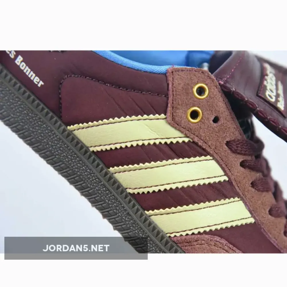 Wales Bonner x adidas Samba Fox Brown/Sandy Beige-Blue IE0579