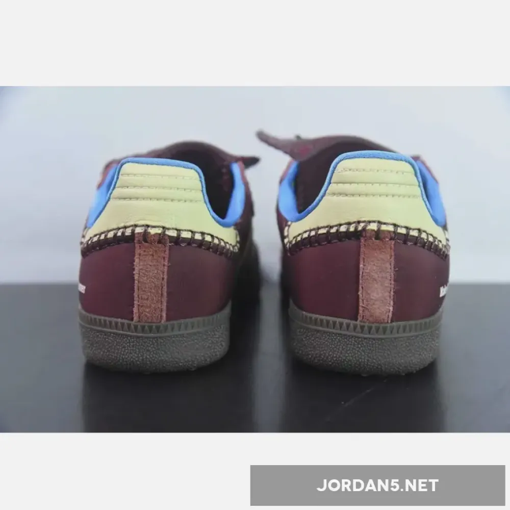 Wales Bonner x adidas Samba Fox Brown/Sandy Beige-Blue IE0579