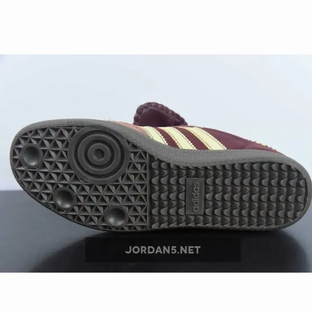 Wales Bonner x adidas Samba Fox Brown/Sandy Beige-Blue IE0579