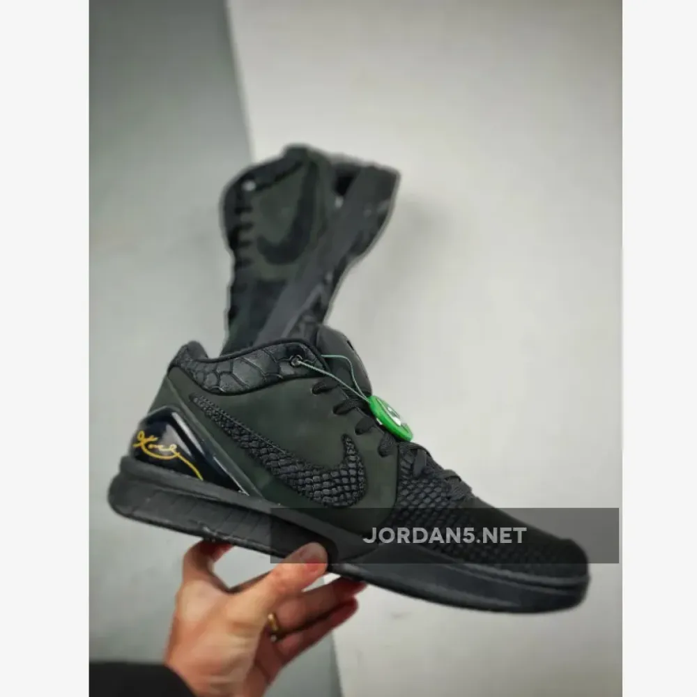 Nike Kobe 4 Protro Gift of Mamba Black  FQ3544-001