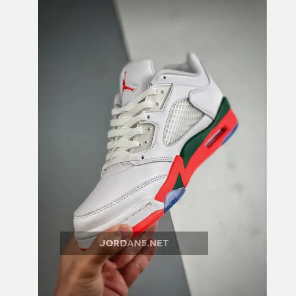 Air Jordan 5 Retro Low Hurricanes  FQ1316-018