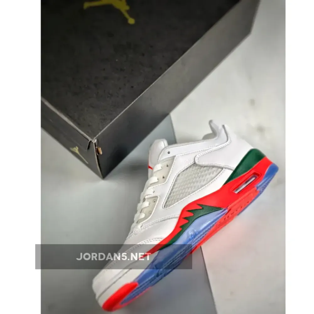 Air Jordan 5 Retro Low Hurricanes  FQ1316-018