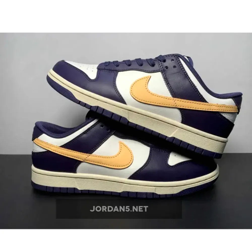 Nike Dunk Low Sail/Coconut Milk-Purple Ink-Melon Tint FV8106-181