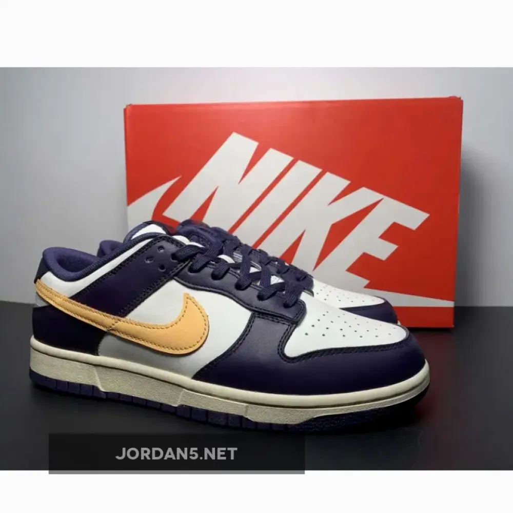 Nike Dunk Low Sail/Coconut Milk-Purple Ink-Melon Tint FV8106-181