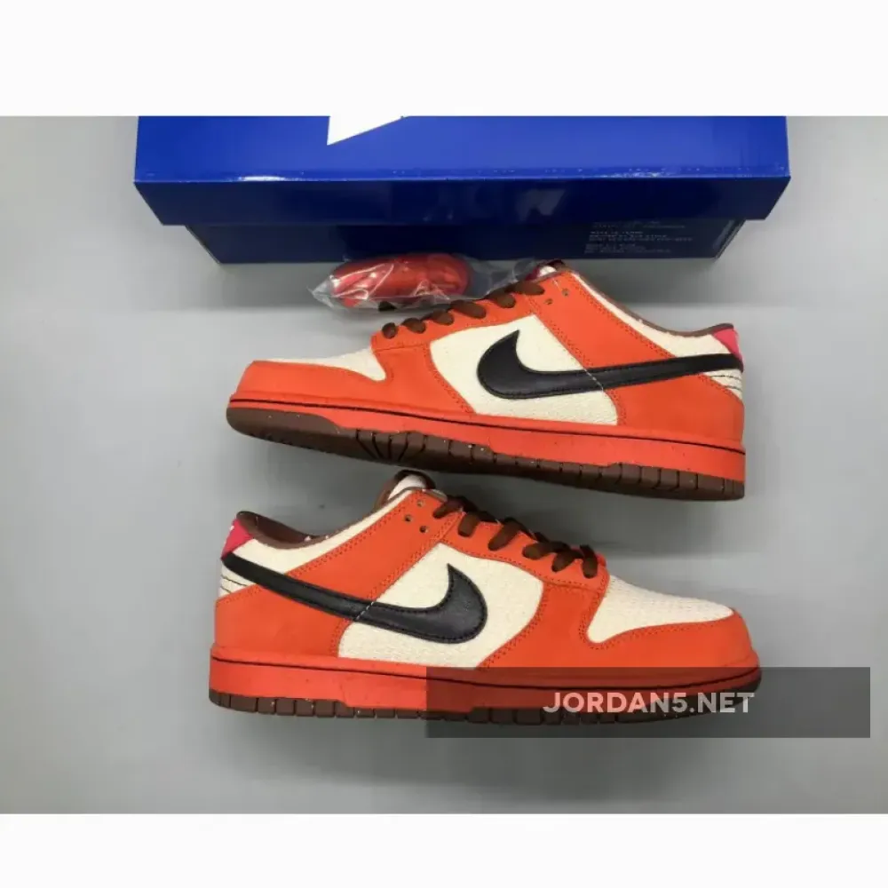 Nike SB Dunk Low Orange Hemp/Black-Sail 313170-101