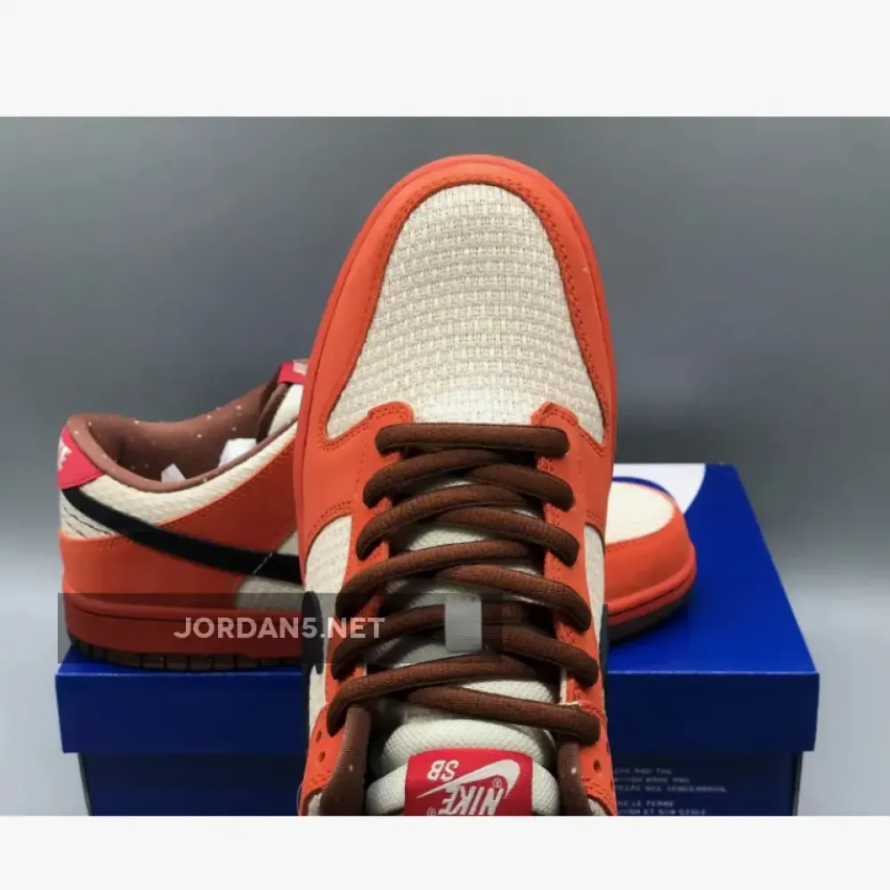 Nike SB Dunk Low Orange Hemp/Black-Sail 313170-101