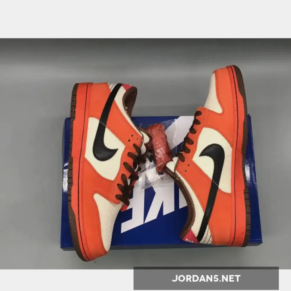 Nike SB Dunk Low Orange Hemp/Black-Sail 313170-101