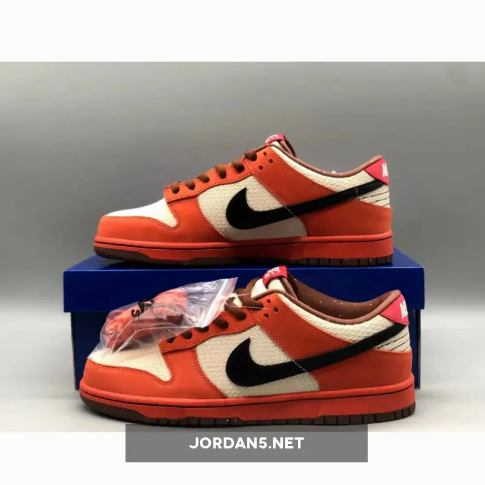 Nike SB Dunk Low Orange Hemp/Black-Sail 313170-101