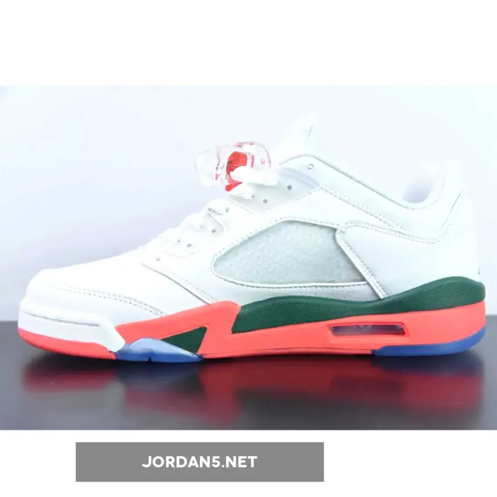 Air Jordan 5 Retro Low “Hurricanes”  FQ5436-002