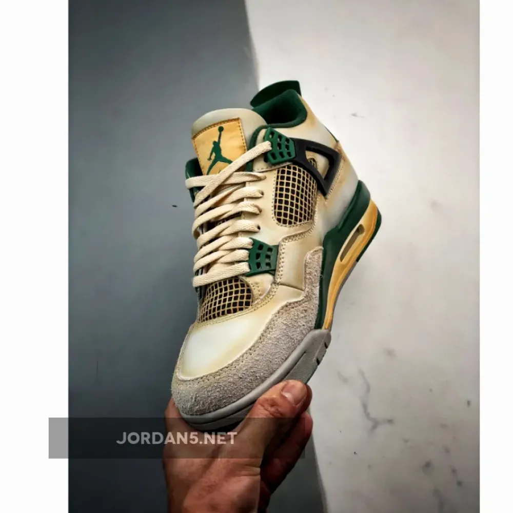 Air Jordan 4 Sail Green