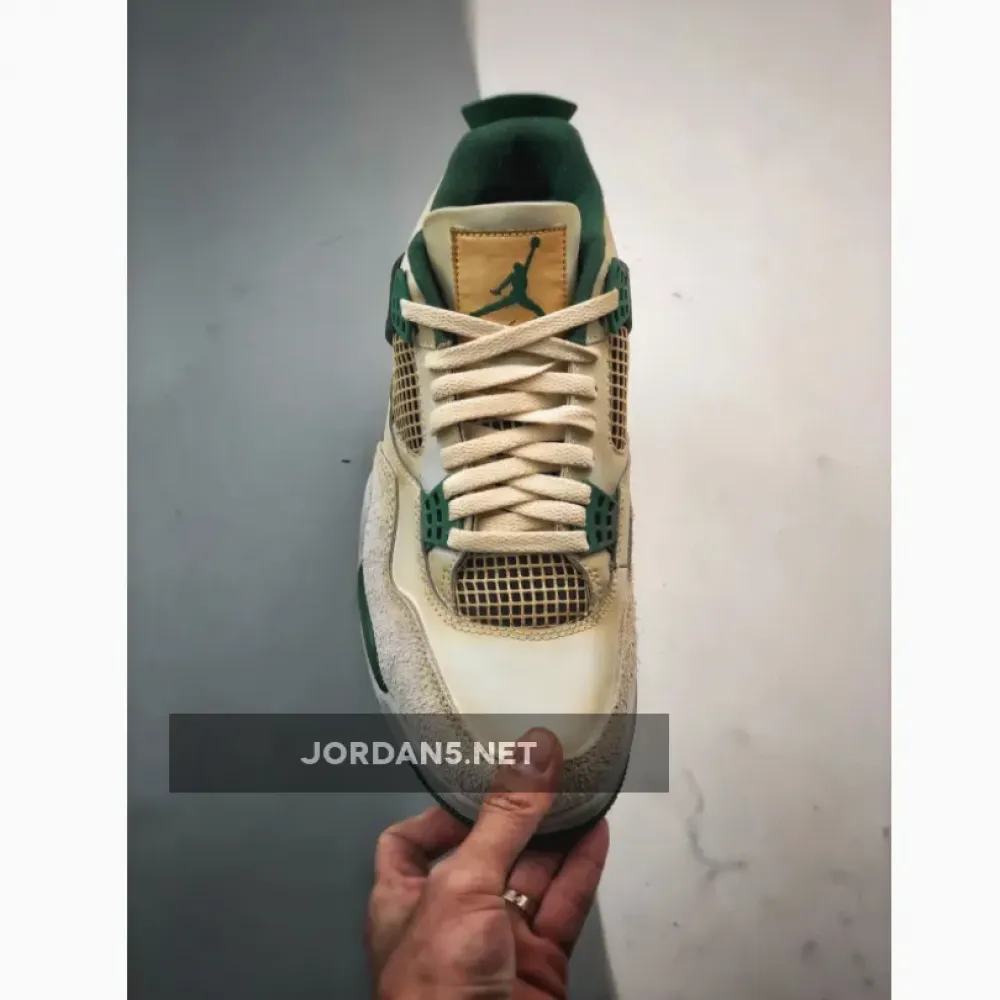 Air Jordan 4 Sail Green