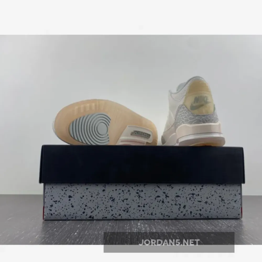 Air Jordan 3 Craft Ivory/Grey Mist-Cream  FJ9479-100