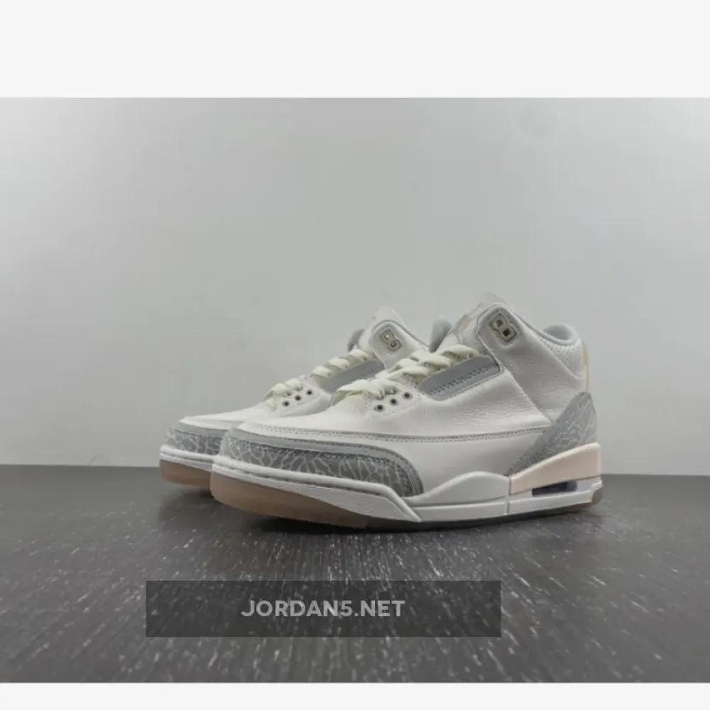 Air Jordan 3 Craft Ivory/Grey Mist-Cream  FJ9479-100