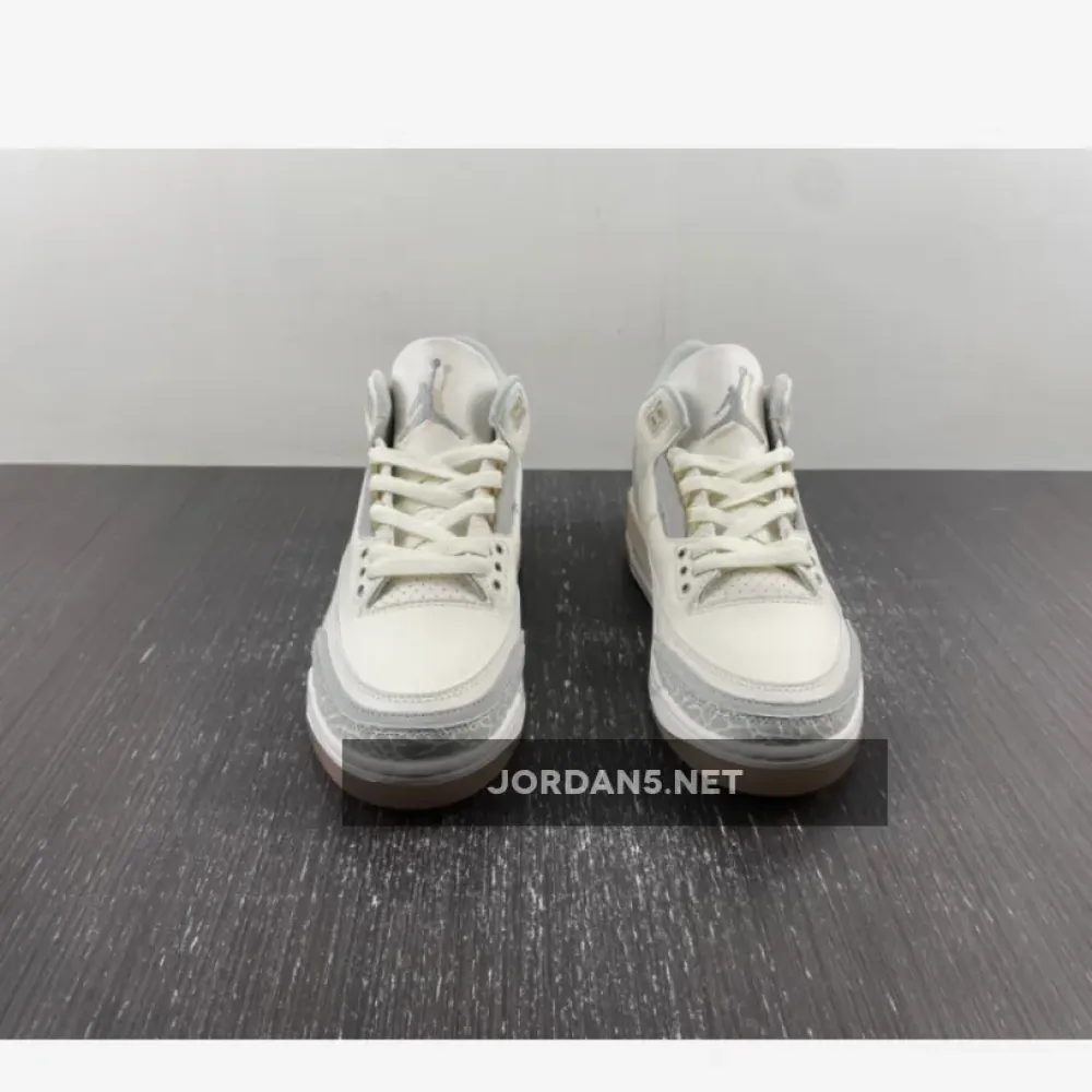 Air Jordan 3 Craft Ivory/Grey Mist-Cream  FJ9479-100
