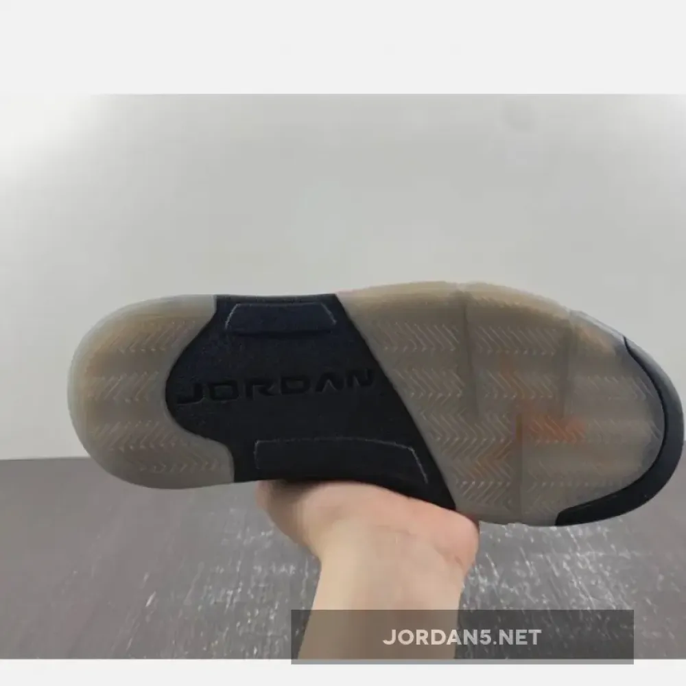 Air Jordan 5 Plaid Black/Total Orange  FD4814-008