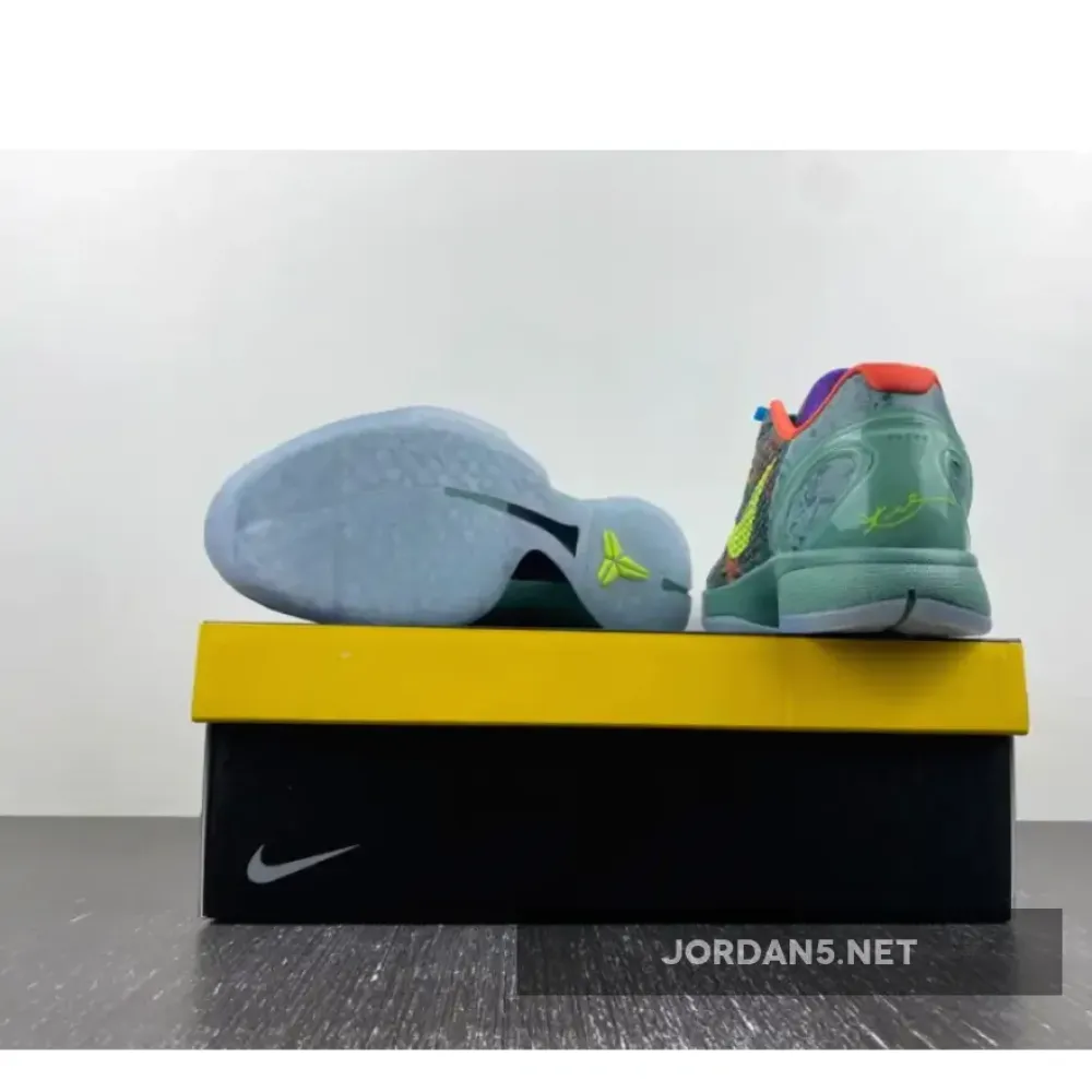 Nike Kobe 6 Protro “Prelude” Cannon/Volt-Purple Venom 1