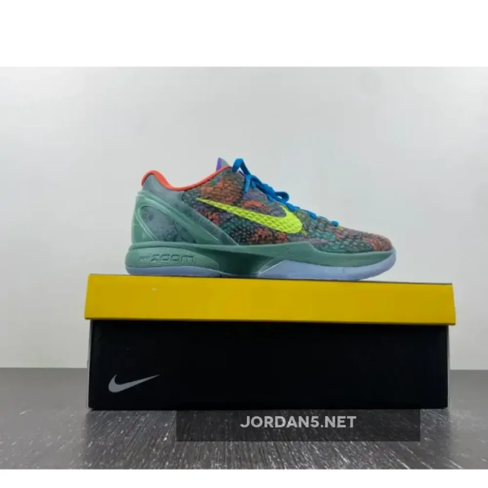 Nike Kobe 6 Protro “Prelude” Cannon/Volt-Purple Venom 1