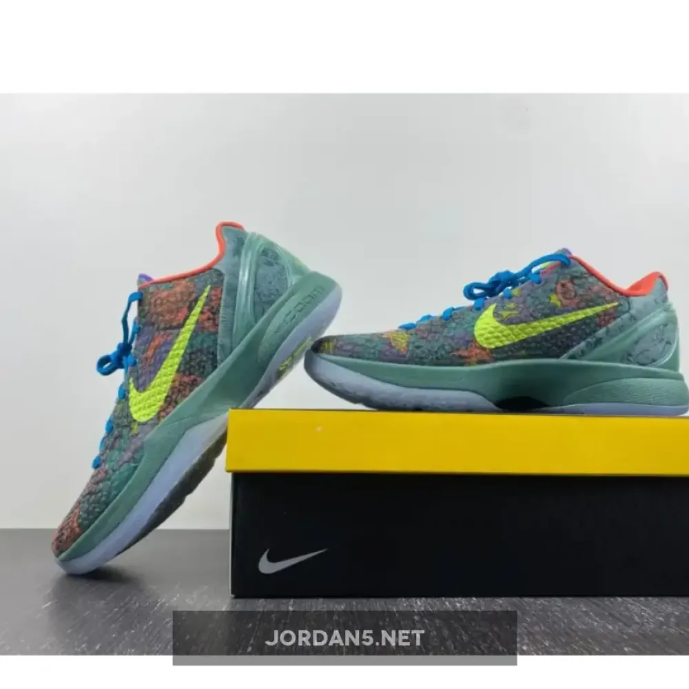 Nike Kobe 6 Protro “Prelude” Cannon/Volt-Purple Venom 1