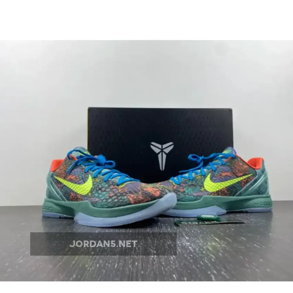 Nike Kobe 6 Protro “Prelude” Cannon/Volt-Purple Venom 1