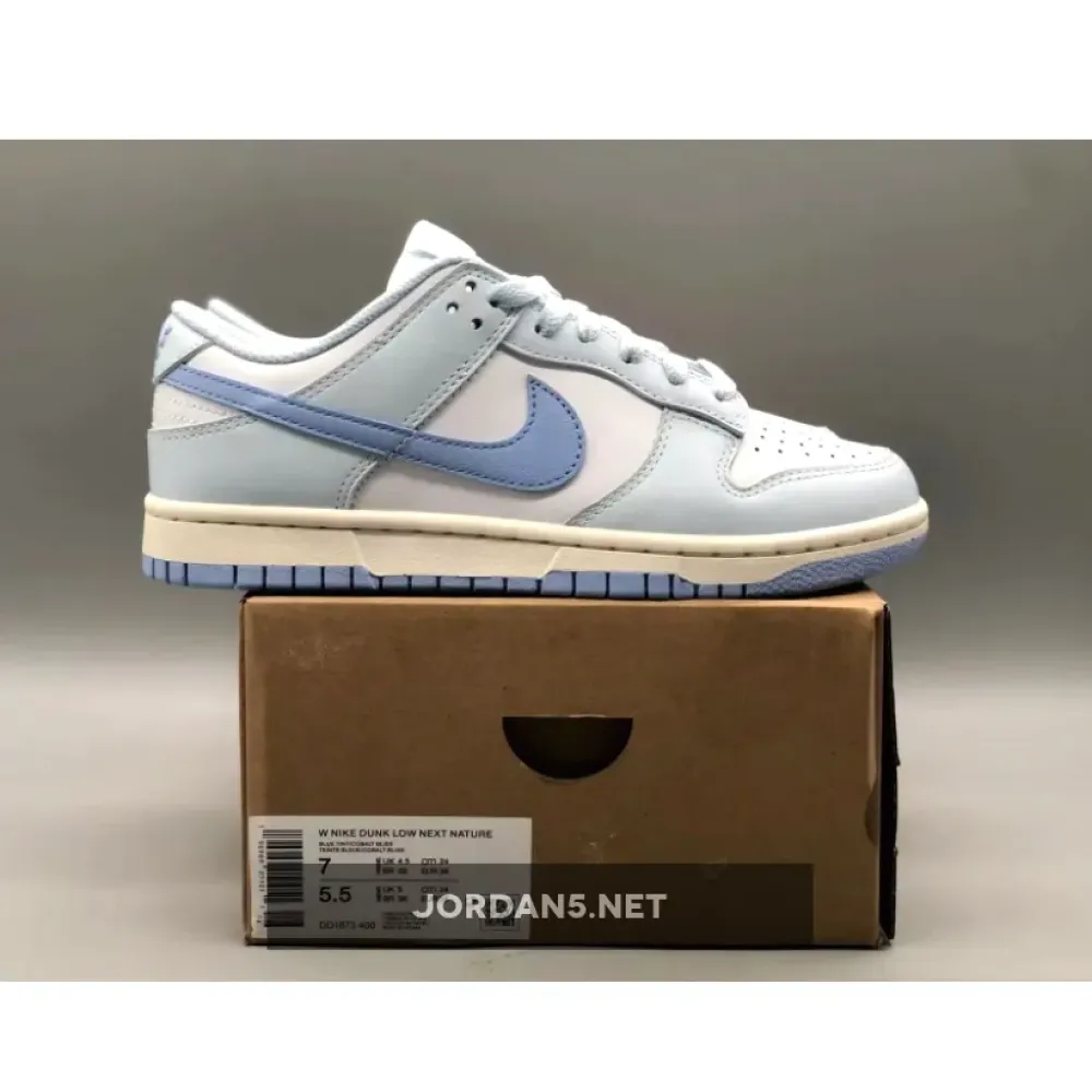 Nike Dunk Low Next Nature Blue Tint/Cobalt Bliss-White DD1873-400