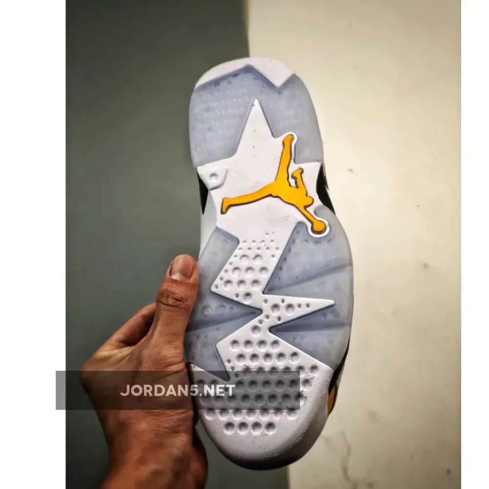 Air Jordan 6 White/Yellow Ochre-Black  CT8529-170