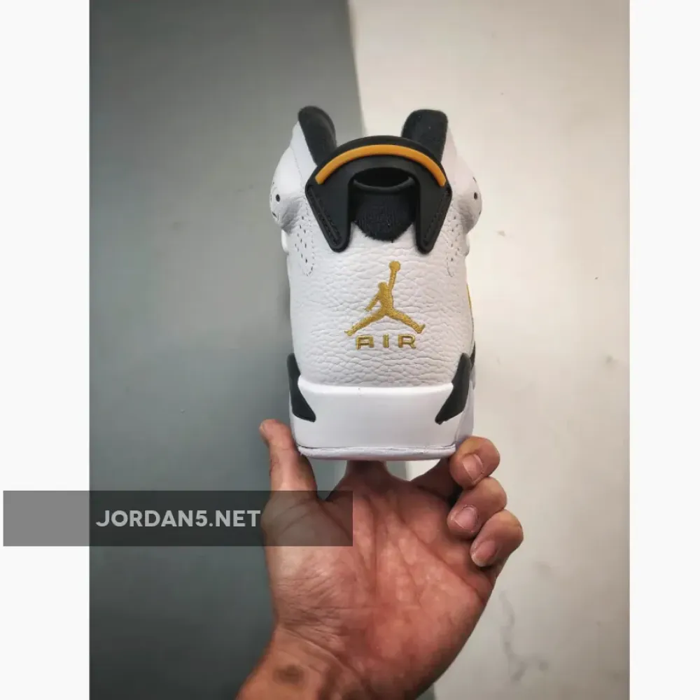 Air Jordan 6 White/Yellow Ochre-Black  CT8529-170