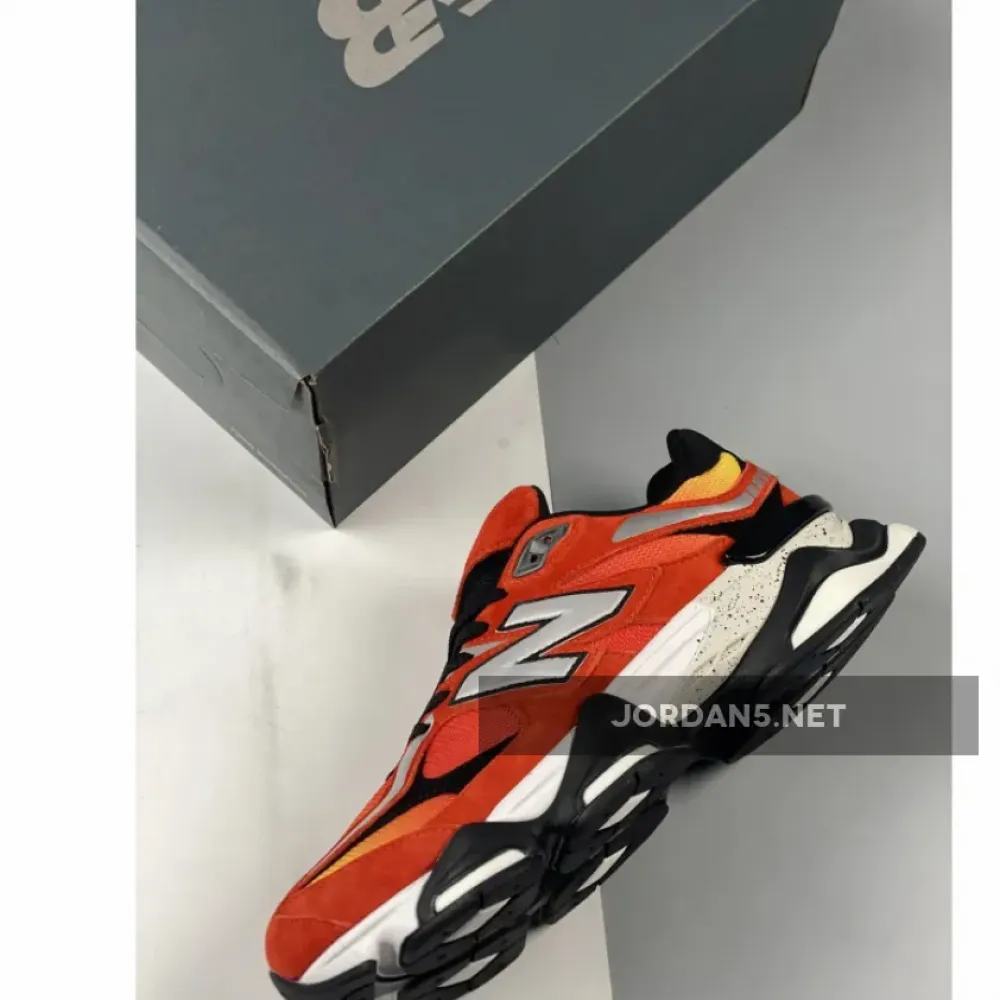 DTLR x New Balance 9060 “Fire Sign” Orange/Red-Yellow U9060DMG