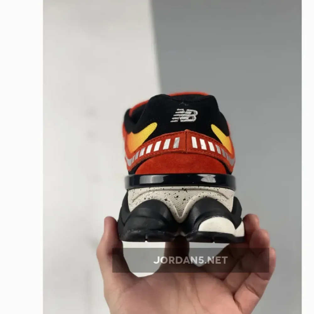 DTLR x New Balance 9060 “Fire Sign” Orange/Red-Yellow U9060DMG