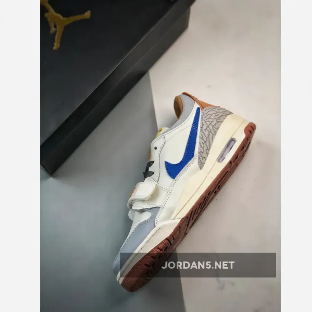 Jordan Legacy 312 Low Sail/Royal-Russet  HF0746-041