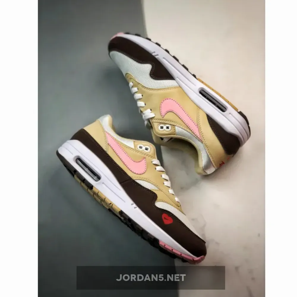 Nike Air Max 1 “Valentine’s Day” Sail/Light Soft Pink-Brown FZ4346-200