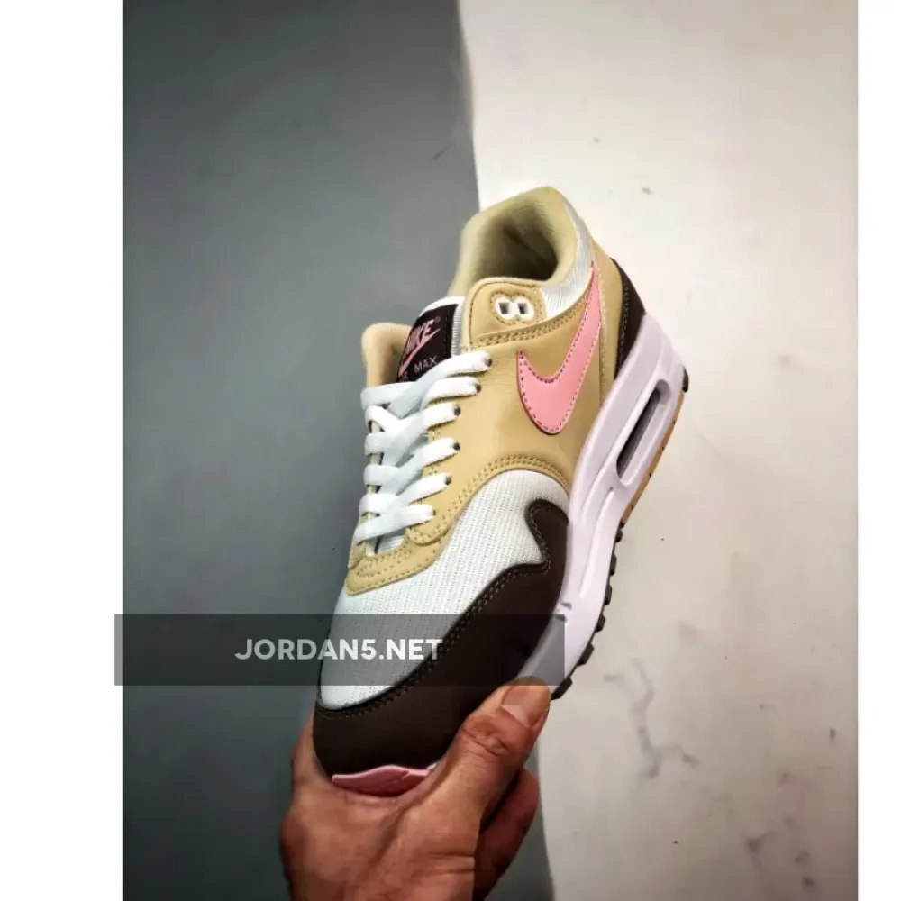 Nike Air Max 1 “Valentine’s Day” Sail/Light Soft Pink-Brown FZ4346-200