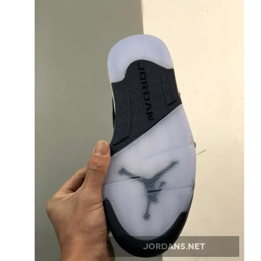 Air Jordan 5 Midnight Navy/Black-Football Grey  FD6812-400