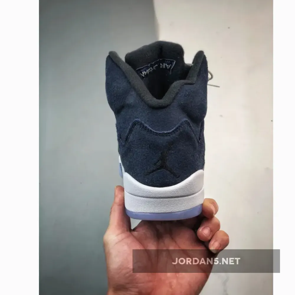 Air Jordan 5 Midnight Navy/Black-Football Grey  FD6812-400