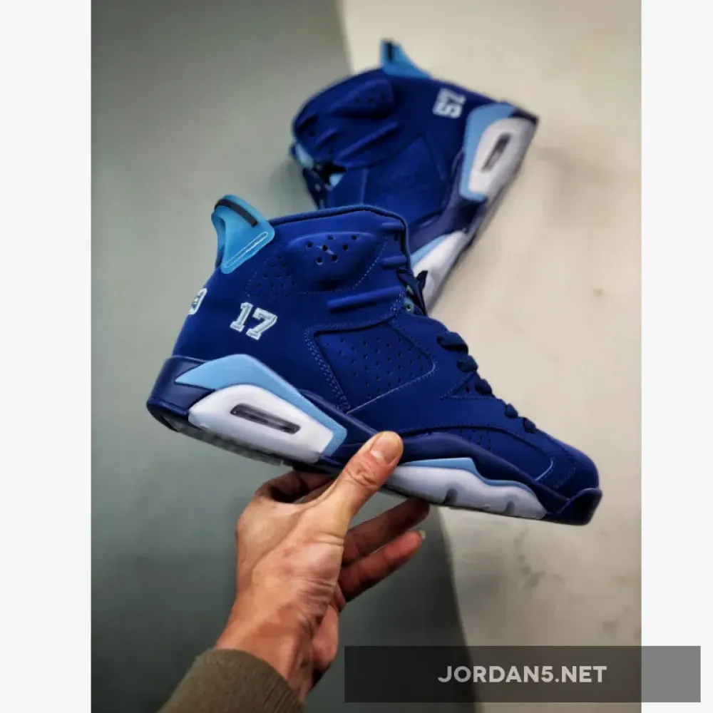 Air Jordan 6 UNC PE Six Championships