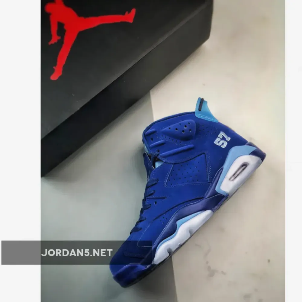 Air Jordan 6 UNC PE Six Championships