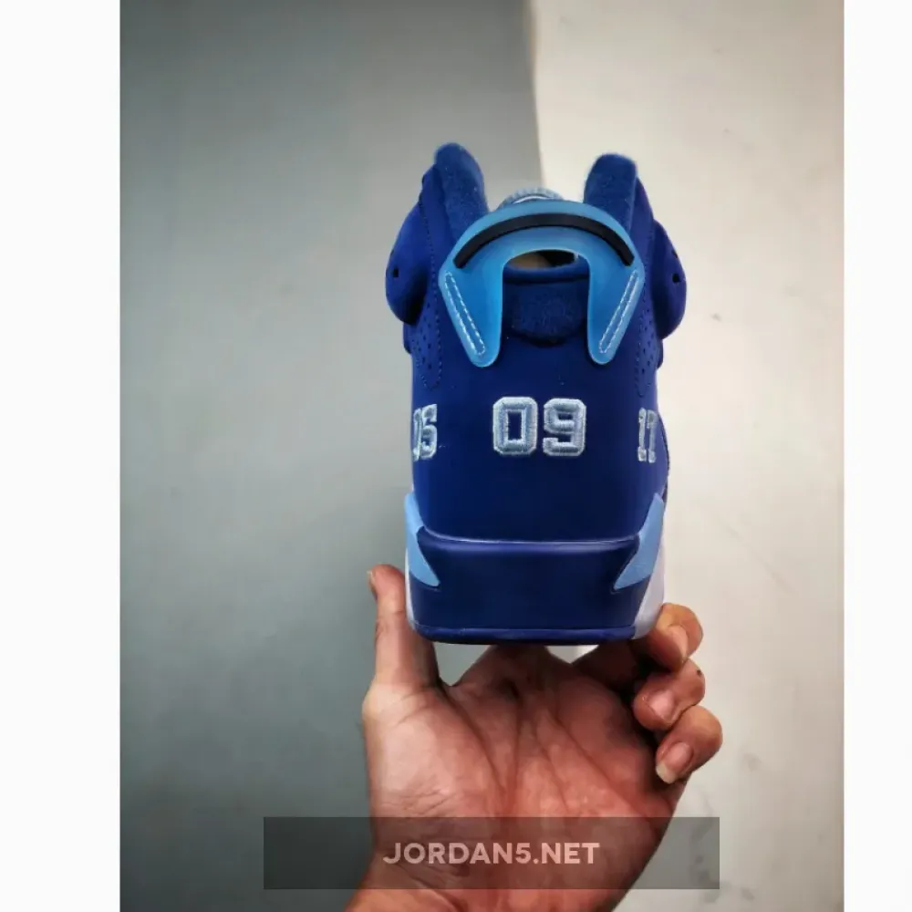 Air Jordan 6 UNC PE Six Championships