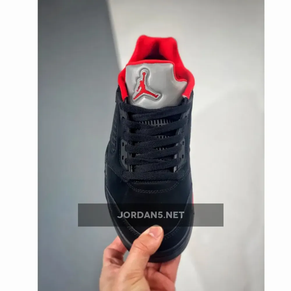 Air Jordan 5 Low ‘Alternate 90’ Black/Gym Red  819171-001