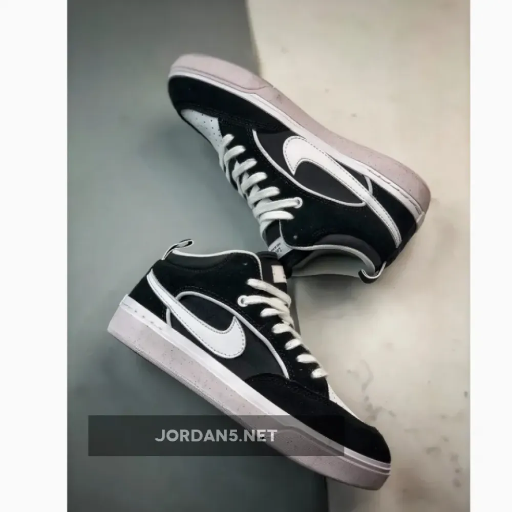 Nike SB React Leo “Black/White”  DX4361-001