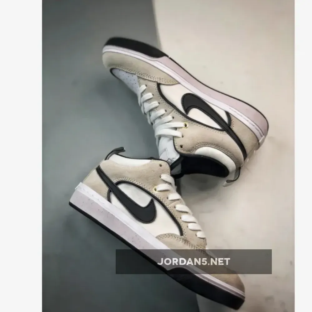 Nike SB React Leo White Black  DX4361-100